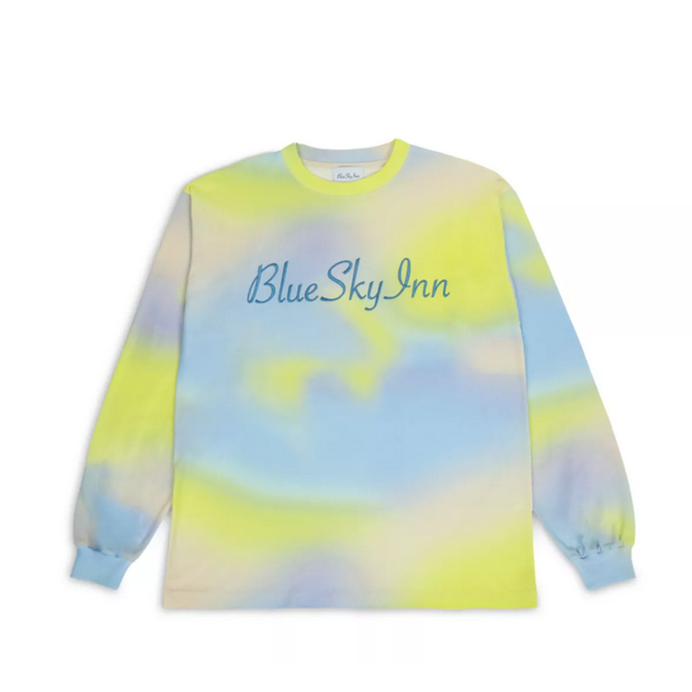 Blue Sky Inn Long Sleeve Tee Tie Dye Size S